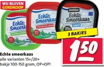 Nettorama Echte smeerkaas aanbieding