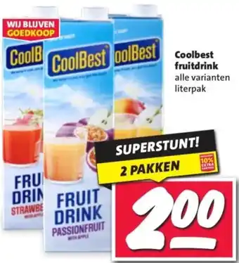Nettorama Coolbest fruitdrink aanbieding