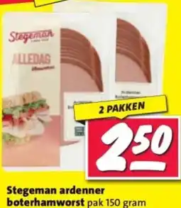 Nettorama Stegeman ardenner boterhamworst aanbieding