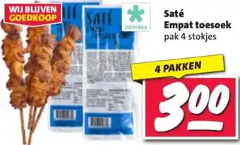 Nettorama Saté Empat toesoek aanbieding