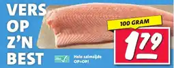 Nettorama Hele zalmzijde aanbieding