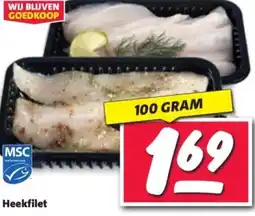 Nettorama Heekfilet aanbieding