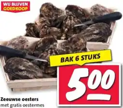 Nettorama Zeeuwse oesters aanbieding
