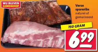Nettorama Verse spareribs aanbieding