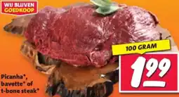 Nettorama Picanha, bavette of t-bone steak aanbieding