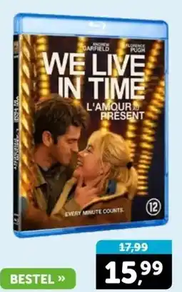 Boekenvoordeel We Live In Time aanbieding
