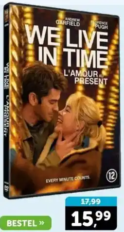 Boekenvoordeel We Live In Time aanbieding