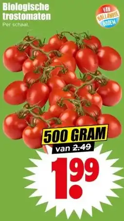 Dirk Biologische trostomaten Per schaal. aanbieding