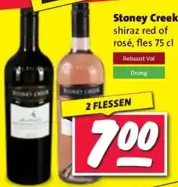 Nettorama Stoney Creek shiraz red of rosé aanbieding