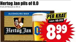 Dirk Hertog Jan pils of 0.0 aanbieding