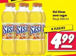 Nettorama Sisi Sinas zero sugar aanbieding