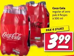 Nettorama Coca Cola regular of zero aanbieding