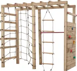 Praxis SwingKing speeltoestel Bokito speelterrein 240x120x220cm aanbieding