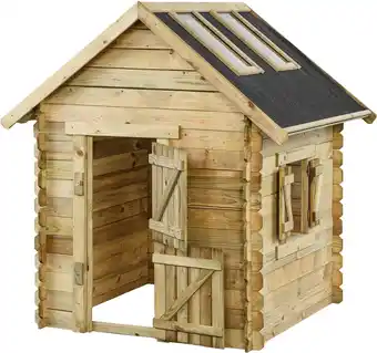 Praxis SwingKing speelhuisje Louise Window 120x120x160cm aanbieding
