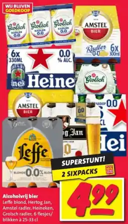 Nettorama Alcoholvrij bier aanbieding
