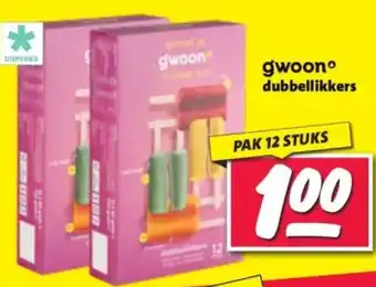 Nettorama Gwoon dubbellikkers aanbieding