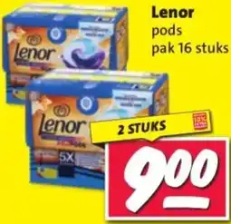 Nettorama Lenor pods aanbieding