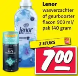Nettorama Lenor wasverzachter of geurbooster aanbieding