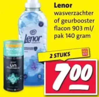 Nettorama Lenor wasverzachter of geurbooster aanbieding