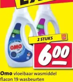 Nettorama Omo vloeibaar wasmiddel aanbieding