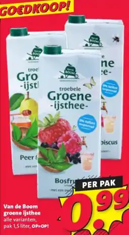 Nettorama Van de Boom groene ijsthee aanbieding