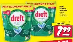 Nettorama Dreft vaatwas tabletten aanbieding