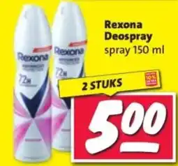 Nettorama Rexona Deospray spray aanbieding