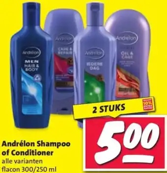 Nettorama Andrélon Shampoo of Conditioner aanbieding