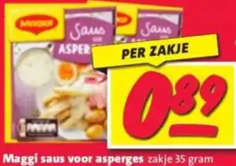 Nettorama Maggi saus voor asperges aanbieding