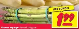 Nettorama Groene asperges aanbieding