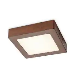 Praxis Home Sweet Home plafondlamp LED Ska roest vierkant 12W aanbieding