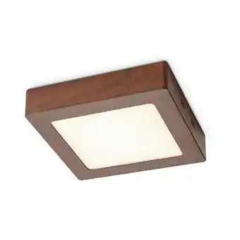 Praxis Home Sweet Home plafondlamp LED Ska roest vierkant 12W aanbieding