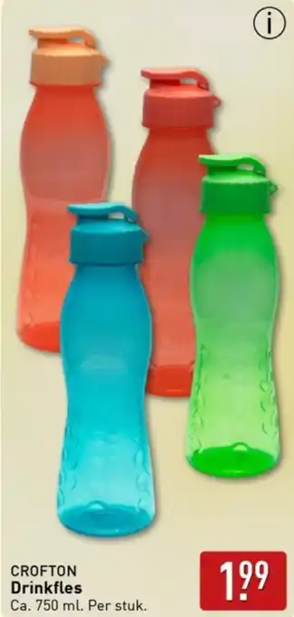 ALDI CROFTON Drinkfles aanbieding