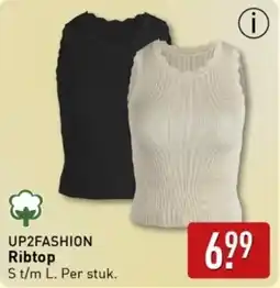 ALDI UP2FASHION Ribtop aanbieding