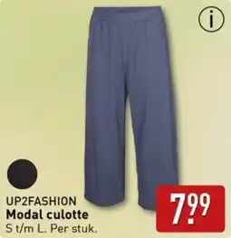 ALDI UP2FASHION Modal culotte aanbieding