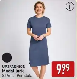 ALDI UP2FASHION Modal jurk aanbieding