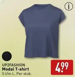 ALDI UP2FASHION Modal T-shirt aanbieding