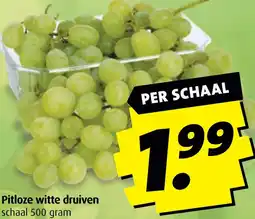 Boni Pitloze witte druiven aanbieding