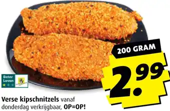 Boni Verse kipschnitzels aanbieding
