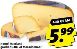 Boni Noord Waarland graskaas 48+ of Maasdammer aanbieding