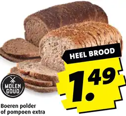 Boni Boeren polder of pompoen extra aanbieding