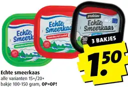 Boni Echte smeerkaas aanbieding