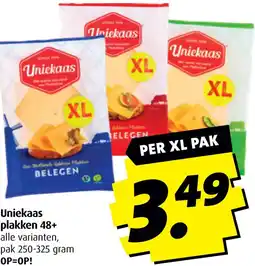 Boni Uniekaas plakken 48+ aanbieding