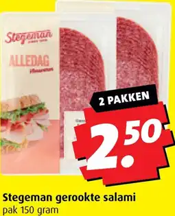 Boni Stegeman gerookte salami aanbieding