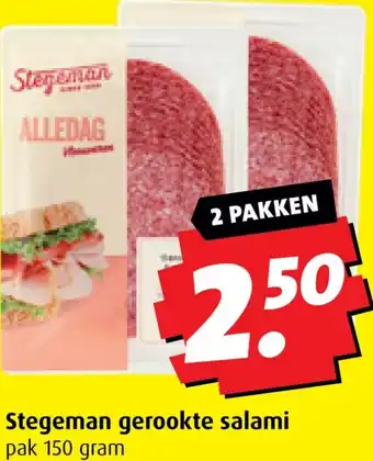 Boni Stegeman gerookte salami aanbieding