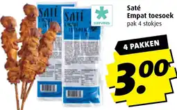 Boni Saté Empat toesoek aanbieding
