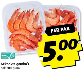 Boni Gekookte gamba's aanbieding