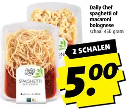 Boni Daily Chef spaghetti of macaroni bolognese aanbieding