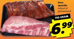 Boni Verse spareribs aanbieding