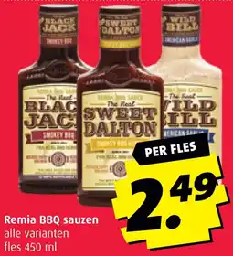 Boni Remia BBQ sauzen aanbieding
